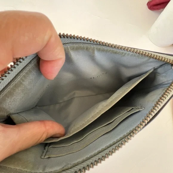 Coach Blue wristlet /small Bag - Picture 6 of 10